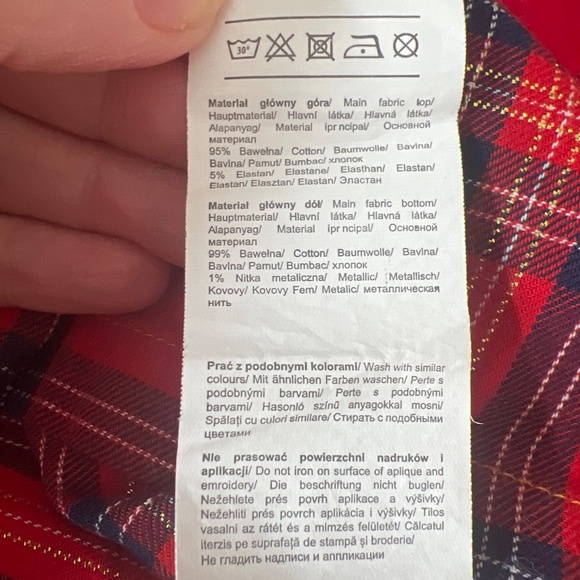 Max & Mia European Christmas/Holiday/Winter Dress size 5/6 a& 7/8 - Picture 9 of 9